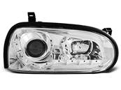 Paire de feux phares VW Golf 3 91-97 daylight led chrome