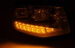 Paire de feux phares VW T6 15-19 led LTI DRL chrome