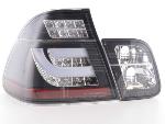 Paire feux arrière BMW Serie 3 E46 Berline 2002 a 2005 Noir Led