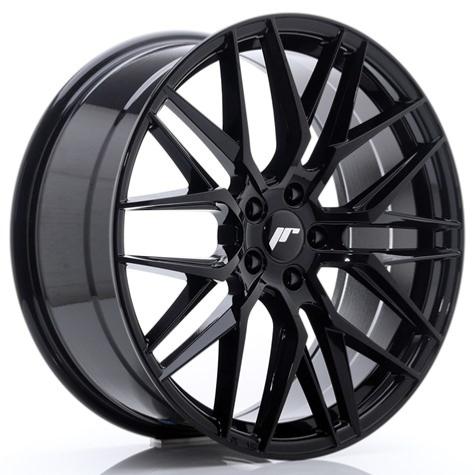 Jante JR Wheels JR28 20x8,5 ET40 - 5x108 - Noir brillant