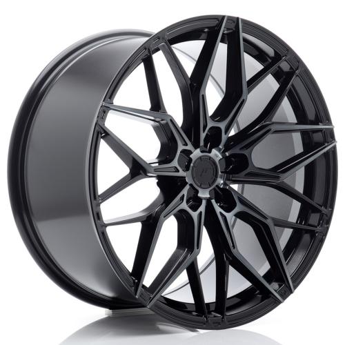 Jante JR Wheels JR46 20x10 ET20-46 - 5 trous sur mesures - Black machined Tinted face