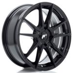 Jante JR Wheels JR21 17x7 ET20-40- 4x100/4x114,3 - Noir Brillant