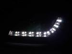 Paire de feux phares Daylight Led Audi A6 4B 2001-2004 Noir