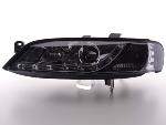 Paire de feux phares Daylight Led Opel Vectra B de 96-99 Chrome