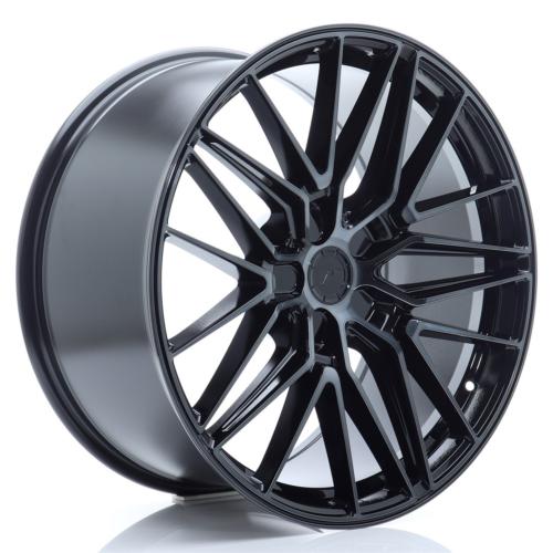 Jante JR Wheels JR38 21x10.5 ET10-46 Blank Black Brushed w/Tinted Face