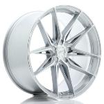 Jante JR Wheels JR44 21x10,5 ET15-40 - 5 trous sur mesure - Silver machined face