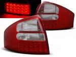 Paire de feux arriere Audi A6 97-04 berline rouge blanc led