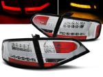 Paire de feux arriere Audi A4 B8 de 2008 a 2011 berline LED bar chrome