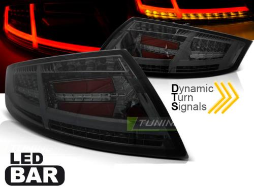 Paire de feux arriere Audi TT 06-14 FULL LED fume