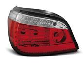 Paire de feux arriere BMW serie 5 E60 Berline 03-07 LED rouge blanc