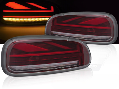 Paire de feux arriere Mini Cooper F54 Clubman de 2015 a 2019 Rouge - FULL Led