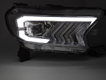 Paire de feux phares Ford Ranger de 2016 a 2022 FULL LED DRL Dyn Chrome