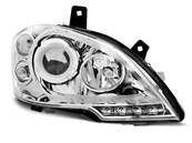 Paire de feux phares Mercedes Vito W639 10-14 Daylight led DRL chrome