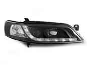 Paire de feux phares Opel Vectra B 99-02 Daylight led noir