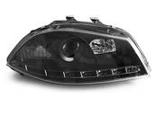 Paire de feux phares Seat Ibiza 6L de 04/2002 a 2008 Daylight led noir