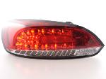 Paire de feux arrière VW Volkswagen Scirocco 2008-2014 Rouge Chrome Led