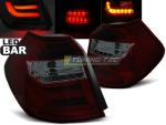 Paire de feux arriere BMW serie 1 E81/E87 07-11 rouge fume led LTI