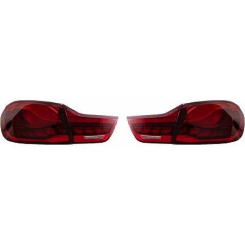 Paire de feux arriere BMW Serie 4 F32/F33 2013-2018 Led Rouge