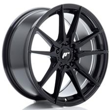 Jante JR Wheels JR21 18x8,5 ET45- 5 x112/5x114,3 - Noir Brillant