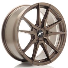 Jante JR Wheels JR21 19x8 ET20-40 - 5 Trous sur mesure - Matt Bronze