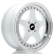 Jante JR Wheels JR6 15x7 ET35 - 4x100 - White Machined lip