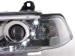 Paire de feux phares Daylight Led DRL BMW serie 3 E36 Coupe 92-99 chrome