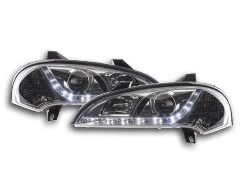 Paire de feux phares Daylight Led Opel Tigra 95-03 Chrome