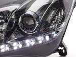 Paire de feux phares Daylight Led Opel Astra H 04-10 Chrome