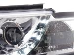 Paire de feux phares Daylight DRL Led VW Passat 3B de 97-00 chrome