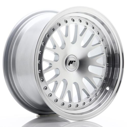 Jante JAPAN RACING JR10 16" x 8" Multi Perçage ET 20 Silver Machined Face