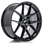 Jante JR Wheels JR30 18x8 ET20-40 - 5 trous sur mesure - Black machined Tinted face