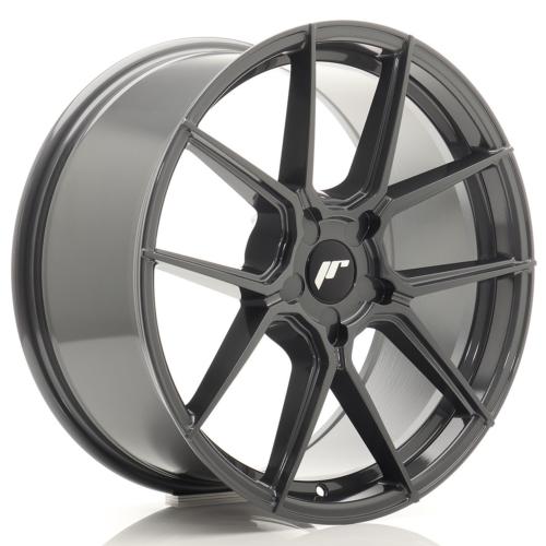 Jante JR Wheels JR30 19x8 ET20-40 - 5 trous sur mesure - Hyper gray