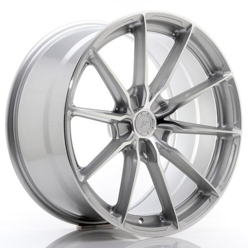 Jante JR Wheels JR37 20x10 ET25 - 5x112 - Silver machined face