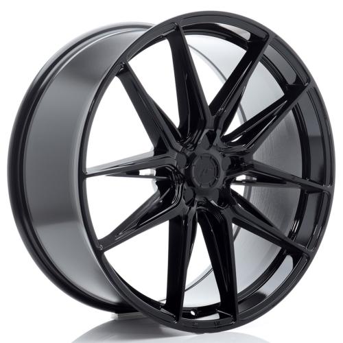 Jante JR Wheels JR44 21x9,5 ET20-45 - 5 trous sur mesure - Noir brillant
