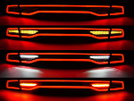 Paire de feux arriere Dodge Charger 11 -14 FULL LED BAR Dyn