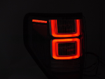 Paire de feux arriere Ford F150 MK12 de 2008 a 2014 Led Rouge Noir + Dynamic