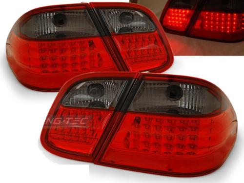 Paire de feux arriere Mercedes CLK W208 97-02 LED rouge fume