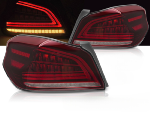 Paire de feux arriere Subaru WRX de 2014 a 2021 Full LED Rouge Dynamic