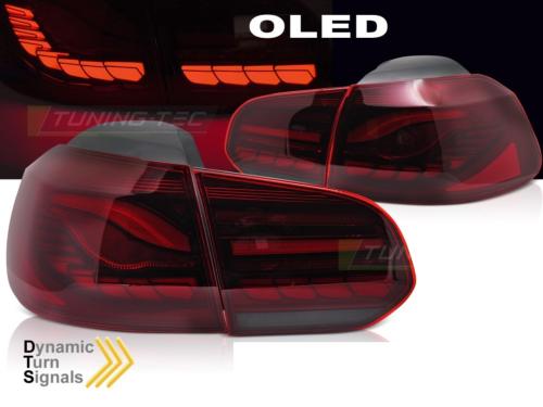 Paire de feux arriere VW Golf 6 08-13 FULL OLED DYN Rouge