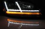 Paire de feux phares Audi TT 8J de 2006 a 2010 Xenon Led DRL Noir AFS