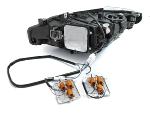 Paire de feux phares BMW serie 3 F30 / F31 LCI 15-18 angel eyes chrome Full led DRL