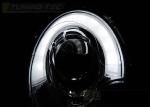 Paire de feux phares Mini Cooper 06-14 Daylight LTI chrome