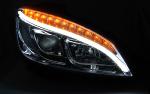 Paire de Phares Mercedes W204 de 2007 a 2010 LED LTI Dynamique chrome