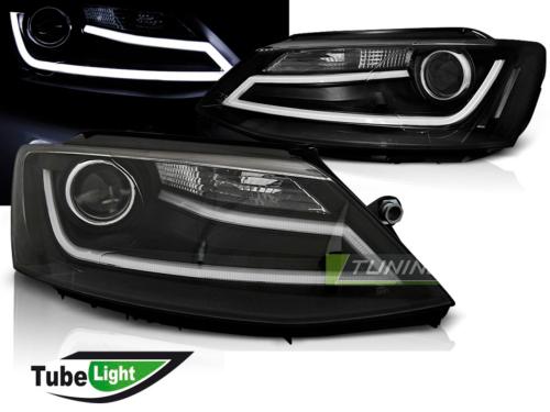 Paire de feux phares VW Jetta 6 11-18 Daylight led LTI noir