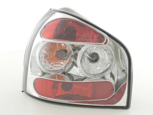 Paire de feux arrière Audi A3 8L 1996 a 2000 Chrome