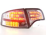 Paire de feux arrière Audi A4 8E Berline 2004 a 2007 Chrome Led