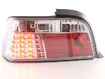 Paire de feux arrière BMW serie 3 E36 Coupe 91-98 Led Chrome