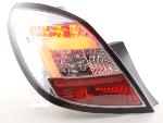 Paire feux arrière Opel Corsa D 5 portes 2006 a 2010 Chrome Led LTI