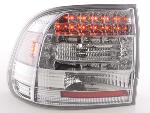 Paire de feux arrire Porsche Cayenne 955 2002 a 2006 Chrome Led