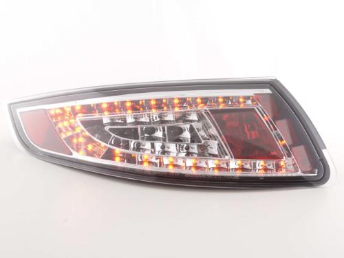 Paire feux arrière Porsche 911 type 997 2005 a 2009 Chrome Led